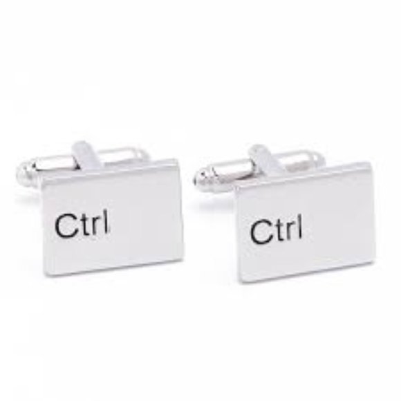CTRL Control Computer Keyboard Cuff Links - Picture 1 of 3